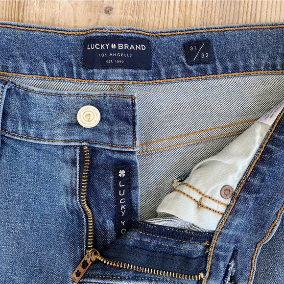 Lucky Brand 110 Slim W31 L 32 EUC medium blue - Picture 8 of 11